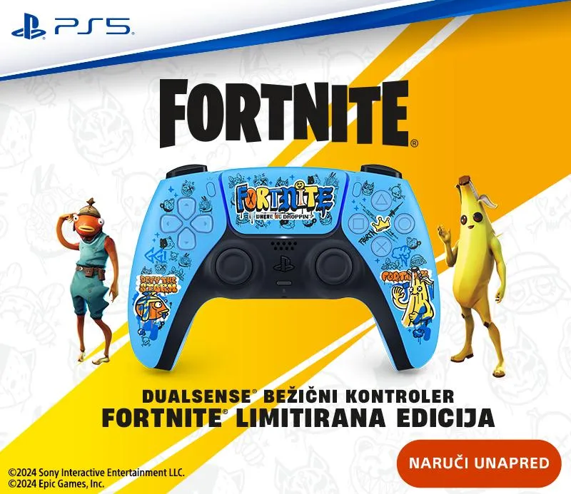 Gamepad PlayStation 5 DualSense - Fortnite Limited Edition